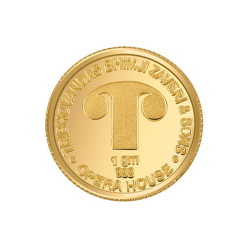 1 gm Kalash Gold Coin