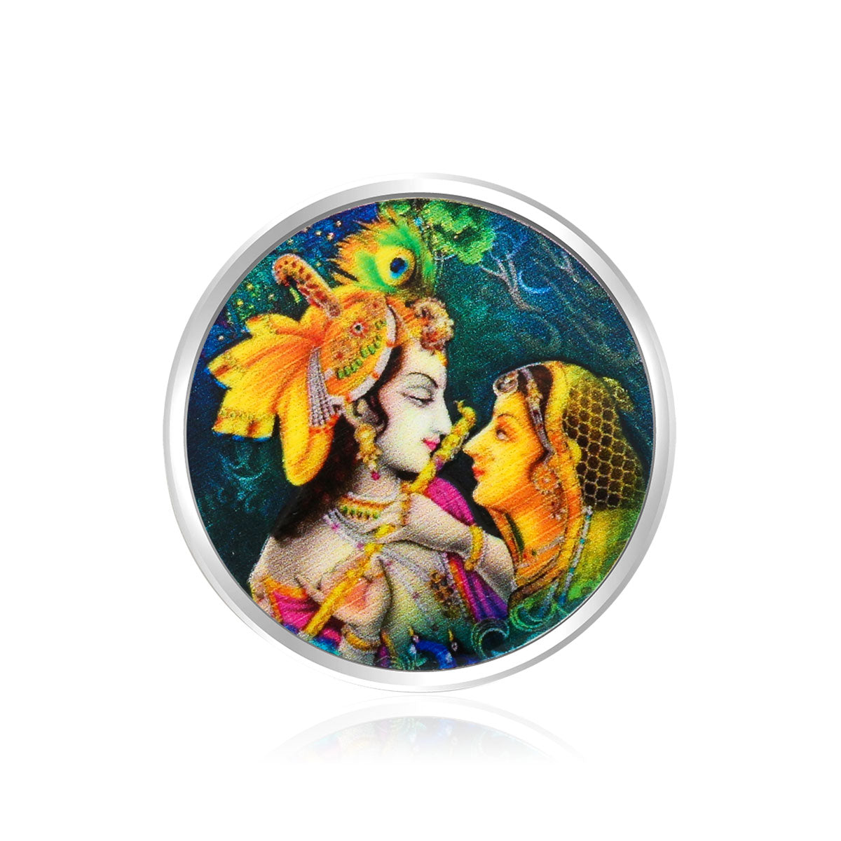 100 gm Printed Silver Coin