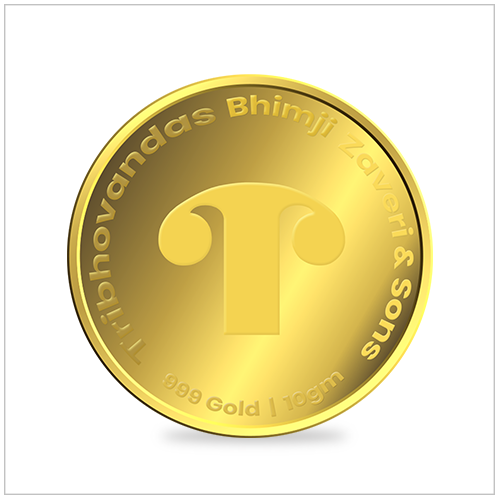 Buy 10 Gm Gold Coin TBZ Sons