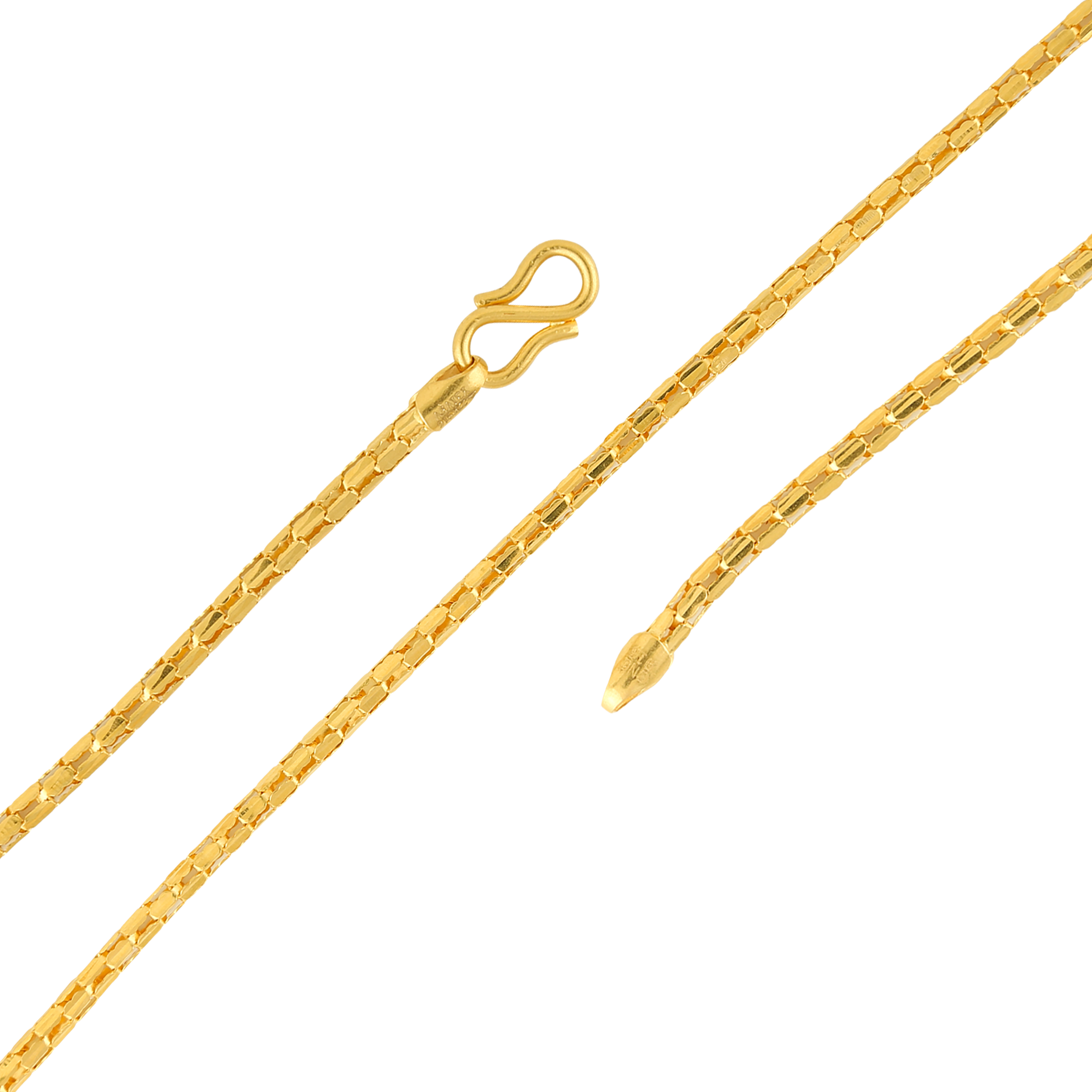 Striking 16 inch, 22 Kt Gold Chain