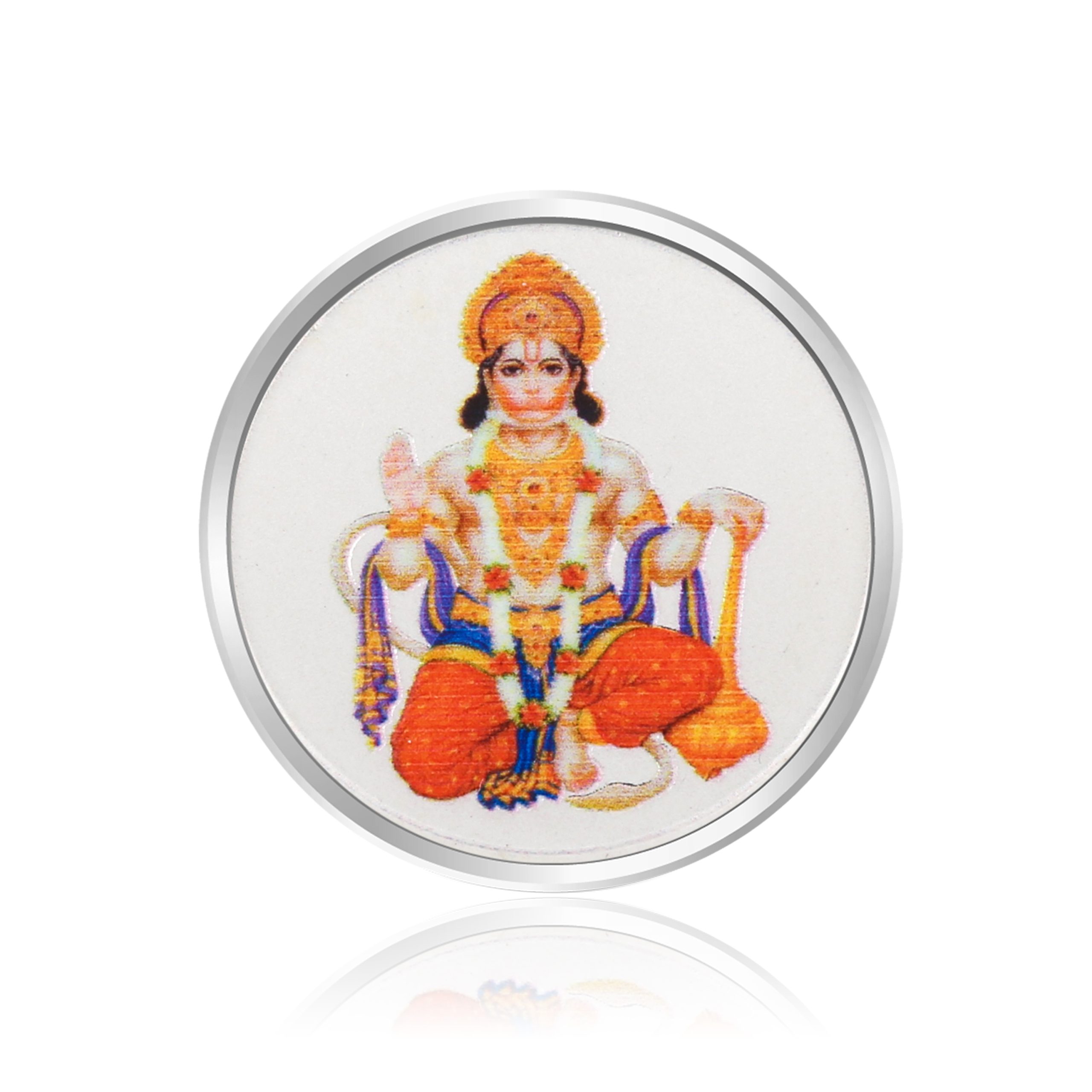 10 gm Hanuman Silver Coin