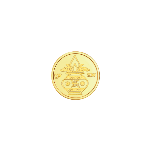 2 gm Kalash Gold Coin – 999 24KT